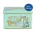 NEW ENGLISH TEAS BREAKFAST TEA MINT VICTORIAN TIN 40 TB