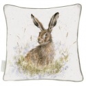 WRENDALE DESIGNS CUSHION INTO THE WILD HARE