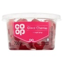COOP RED GLACE CHERRIES