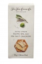 THE FINE CHEESE CO. EXTRA VIRGIN OLIVE OIL AND SEA SALT CRACKERS