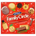 MCVITIES FAMILY CIRCLE BISCUITS