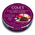 COLE'S BLACK CHERRY & AMARETTO RICH FRUIT PUDDING