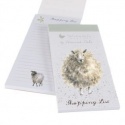 WRENDALE DESIGNS MAGNETIC SHOPPING LIST THE WOOLLY JUMPER
