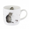WRENDALE DESIGNS CAT AND MOUSE MUG