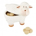SHEILA THE SHEEP CERAMIC BISCUIT BARREL