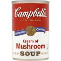 CAMBELL'S CREAM OF MUSHROOM