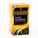 TWININGS ENGLISH BREAKFAST 50 TEA BAGS