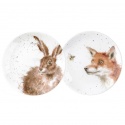 WRENDALE DESIGNS COUPE PLATE HARE & FOX