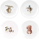 WRENDALE DESIGNS COUPE PLATE 20CM SET OF 4