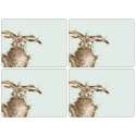 WRENDALE DESIGNS HARE PLACEMATS S/4