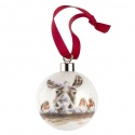 WRENDALE DESIGNS CHRISTMAS BAUBLE CHRISTMAS DONKEY