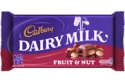 CADBURY FRUIT & NUT BAR