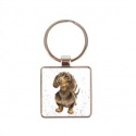 WRENDALE DESIGNS KEYRING DACHSHUND