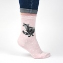 WRENDALE DESIGNS LADIES GLAMOUR PUSS SOCK