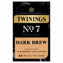 TWININGS DARK BREW NR.7 40 TEA BAGS