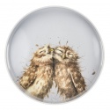 WRENDALE DESIGNS ROUND TRAY OWL