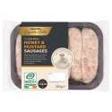 SUPERVALU SIGNATURE  6 IRISH PORK HONEY & MUSTARD SAUSAGES