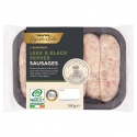 SUPERVALU 6 IRISH PORK LEEK & BLACK PEPPER SAUSAGES