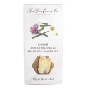 THE FINE CHEESE CO. CHIVE & EXTRA VIRGIN OLIVE OIL CRACKERS