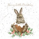 WRENDALE DESIGNS MERRY LITTLE CHRISTMAS 8 LUXURY CHRISTMAS CARDS