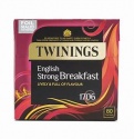 TWININGS STRONG ENGLISH BREAKFAST 1706 80 TEA BAGS
