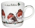 WRENDALE DESIGNS ROCKIN ROBINS MUG