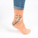 WRENDALE DESIGNS LADIES FLOWERS SOCK