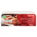 SUPERVALU ICED APRICOT AND BRANDY FRUIT CAKE