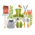 BEAUTY GARDEN NAPKIN LUNCH NAPKIN