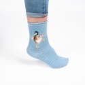 WRENDALE DESIGNS LADIES A WADDLE AND A QUACK SOCK
