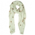 WRENDALE LESIGNS GARDEN FRIENDS SCARF