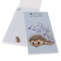 WRENDALE DESIGNS MAGNETIC SHOPPING LIST LOVE AND HEDGEHUGS
