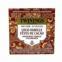 TWININGS INFUSION AYURVEDA COCO-VANILLE FEVES DE CACAO 20