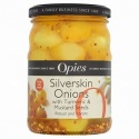 OPIES SILVERSKIN ONIONS WITH TURMERIC & MUSTARD SEEDS
