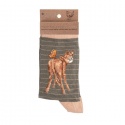 WRENDALE DESIGNS LADIES FLUTTERLY FABULOUS COW SOCK