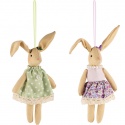 BUNNY HANGER LILAC DRESS FABRIC