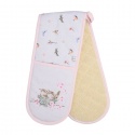 WRENDALE DESIGNS DOUBLE OVEN GLOVE  FEATHERED FRIENDS