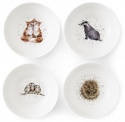 WRENDALE DESIGNS CEREAL BOWLS SET WOODLAND