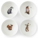 WRENDALE DESIGNS DEEP BOWLS SET WOODLAND