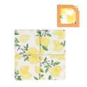 GISELA GRAHAM LEMON TREE BONE CHINA COASTER