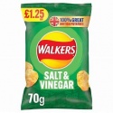 WALKERS PRAWN SALT & VINEGAR CRISPS 70GR
