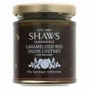 SHAWS CARAMELISED RED ONION CHUTNEY