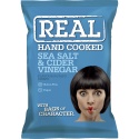 REAL HAND COOKED SEA SALT & CIDER VINEGAR CHIPS