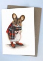 DOUBLE CARD WITH ENVELOPE THE VERDANT MILL MOUSE