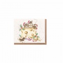 WRENDALE DESIGNS CRACKERS ABOUT CHEESE CHRISTMAS MINI CARD
