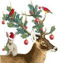 CHRISTMAS BUDDIES LUNCH NAPKIN