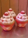 THE SILVER CRANE COMPANY SMALL CHRISTMAS PUDDING RED