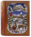 THE SILVER CRANE COMPANY SMALL BOOK XMAS MELODY RED