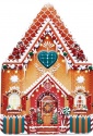THE SILVER CRANE COMPANY GINGERBREAD HOUSE TIN