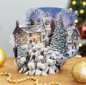 WINTER SHEEP 3D CARD